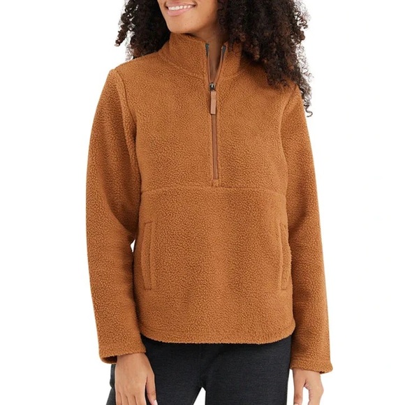 Free Fly Bamboo Sherpa Fleece Quarter Zip - Picture 1 of 8